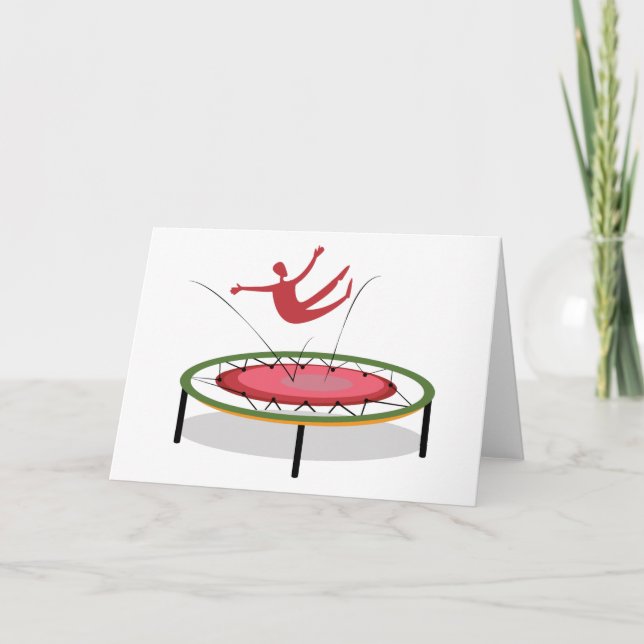 Trampoline Card (Front)