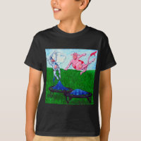 Trampoline cows