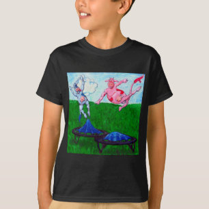 Trampoline cows T-Shirt