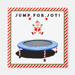 Trampoline Gymnastics Stocking Stuffers Magnet
