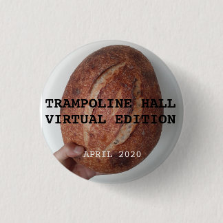 TRAMPOLINE HALL VIRTUAL EDITION 1 INCH ROUND BUTTON