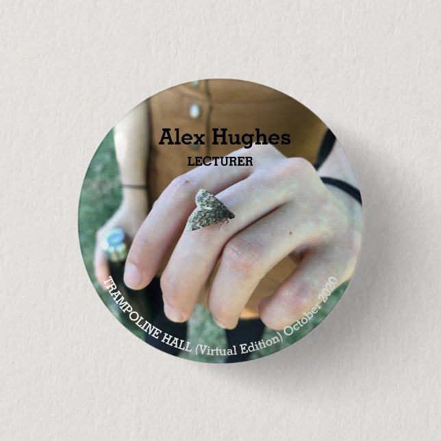 TRAMPOLINE HALL (Virtual Edition) - October 2020 1 Inch Round Button (Front)