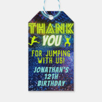 Trampoline Jumping Birthday Party Thank You Favour