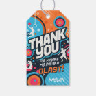 Trampoline Party Favours Thank You Tag