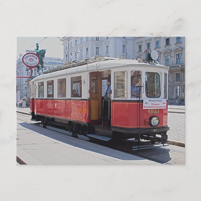 Tramway 4033 postcard (Front)