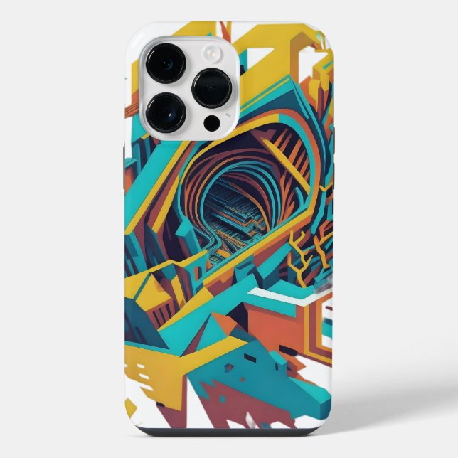 Tran Tunnel Graffiti  iPhone Case (Back)