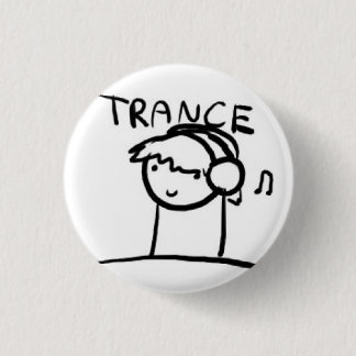 Trance 1 Inch Round Button