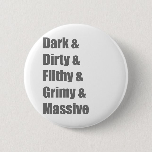 Trance House Techno Electro Dance Rave shirt 2 Inch Round Button (Front)