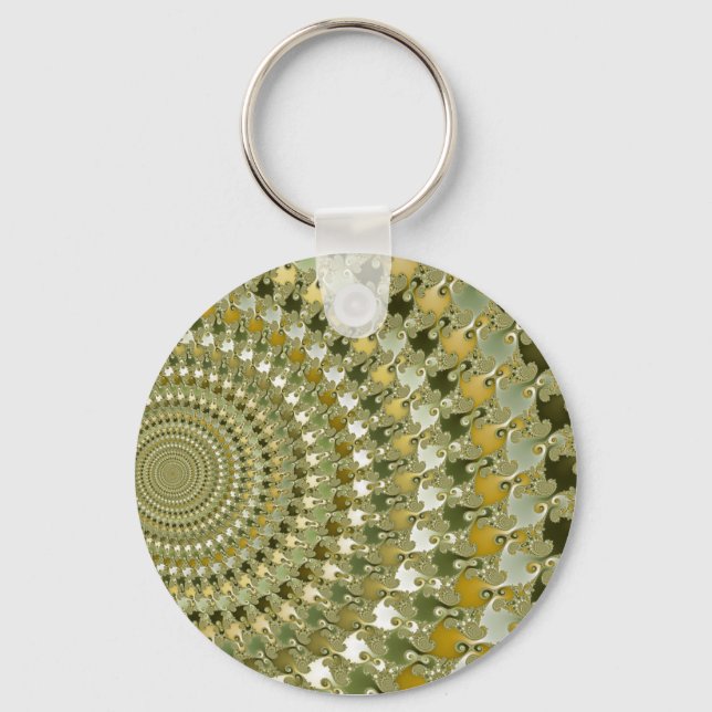 Trancetunnel - Fractal Keychain (Front)