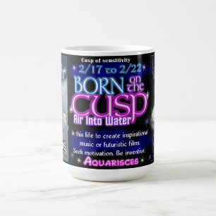 Tranchant de zodiaque de Poissons de Verseau tasse