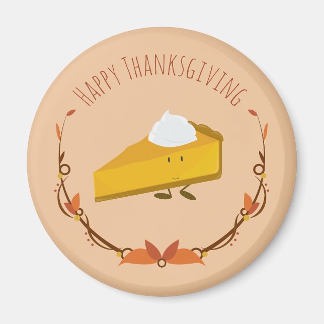 tranche de bon thanksgiving | Magnet (Devant)
