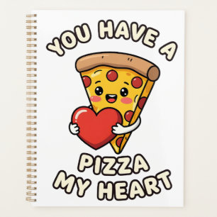 Tranche de pizza de la Saint-Valentin mignonne – C