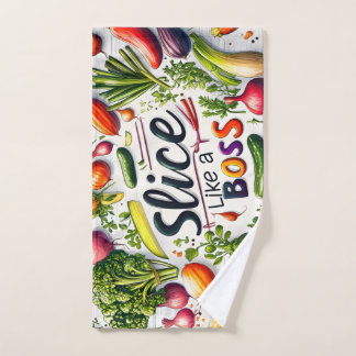 Trancher comme un Boss serviette de cuisine