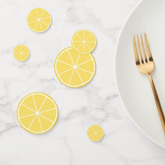 Tranches de citron | confetti de la limonade (Groupe)