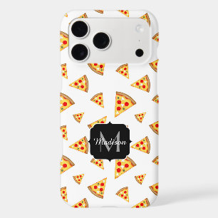 Tranches de pizza cool et amusantes motif Monogram