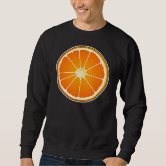 Tranches D'Orange Sweatshirt Fruit Nourriture Hall
