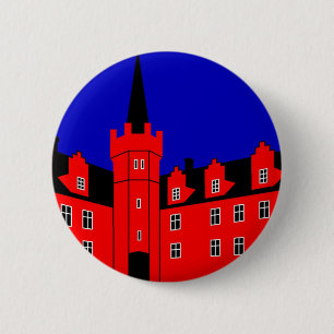 Tranekaer Palace 2 Inch Round Button