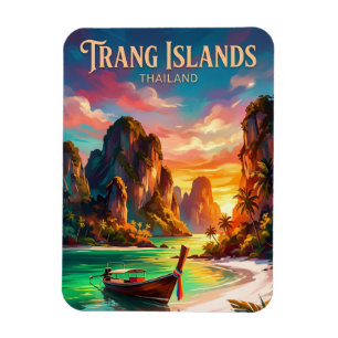 Trang Islands Thailand Magnet