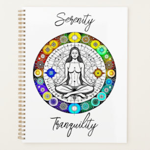 Tranquil and Serene Peaceful Meditation Planner
