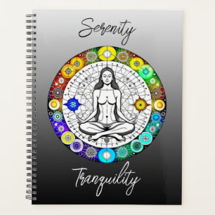 Tranquil and Serene Peaceful Meditation Planner