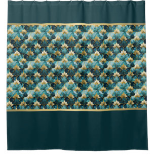 Tranquil Asian-Inspired Green And Gold