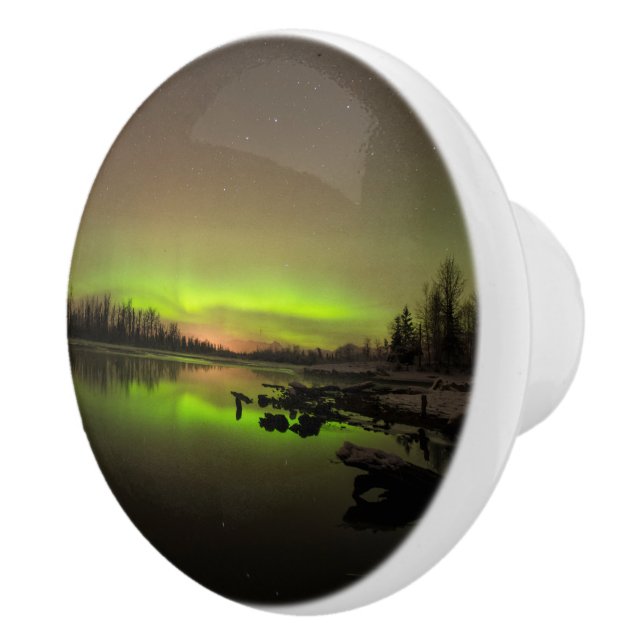 Tranquil Aurora Ceramic Knob (Right)