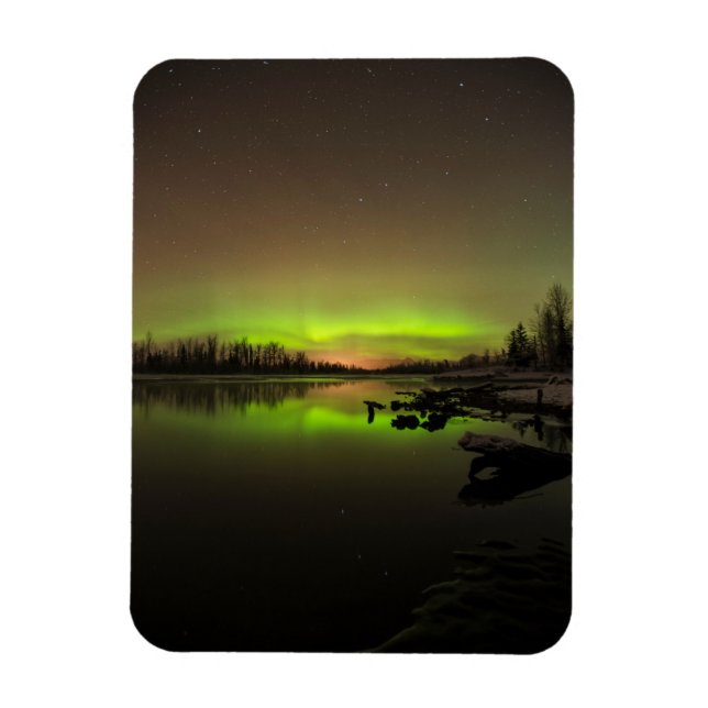 Tranquil Aurora Magnet (Vertical)