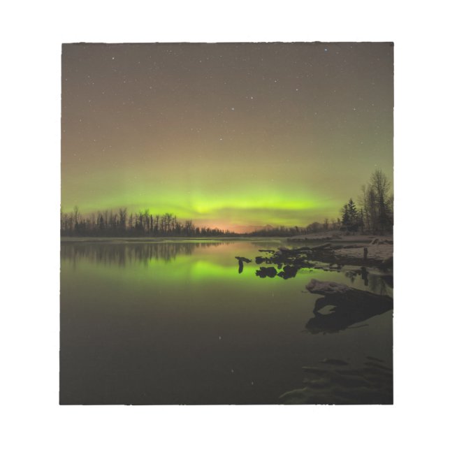 Tranquil Aurora Notepad (Front)