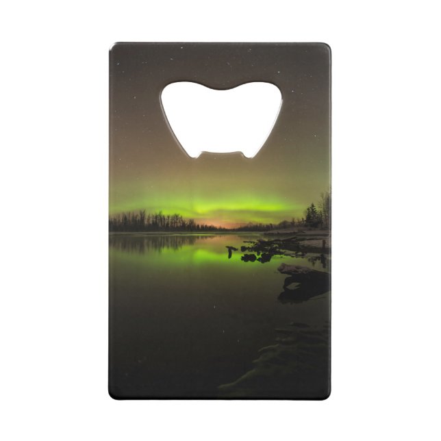 Tranquil Aurora Wallet Bottle Opener (Back)