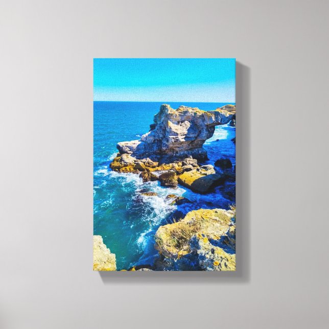 Tranquil Beach Wild Nature  Canvas Print (Front)