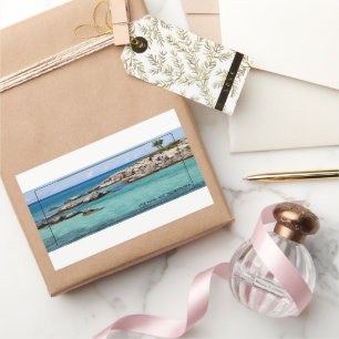 Tranquil Bermuda Ocean  Sticker