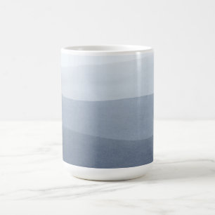Tranquil Blue-Greys Abstract Landscape Coffee Mug