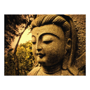 Tranquil Buddha @ Madeira Portugal Photo Print