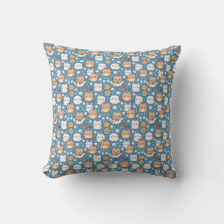 Tranquil Echoes Throw Pillow