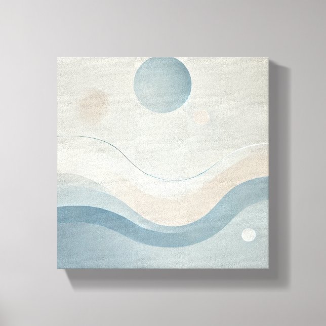 Tranquil Essence Canvas Print (Front)