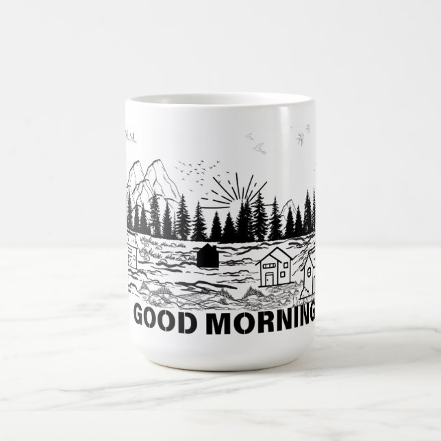 Tranquil Flight Coffee Mug (Center)