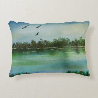 Tranquil Florida River  Accent Pillow