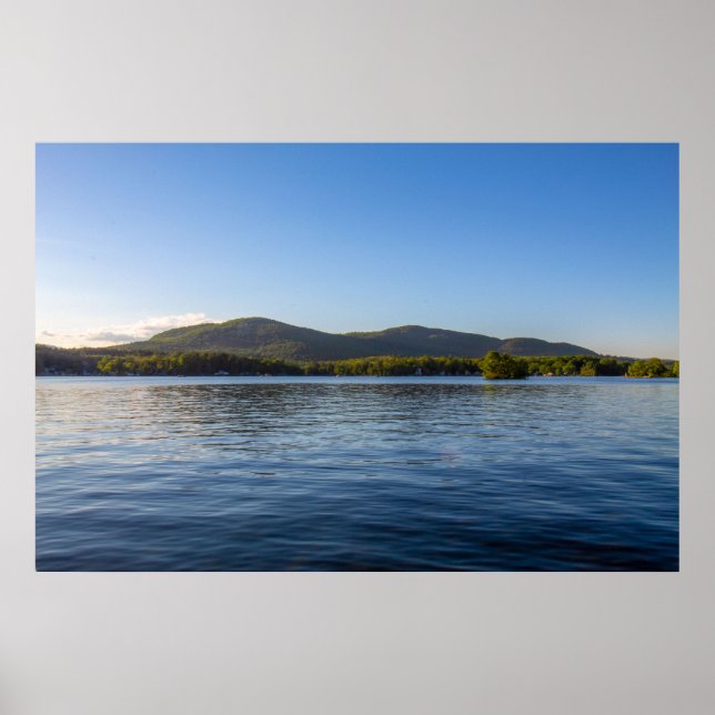 Tranquil Glen Lake dans le nord de New York Poster (Devant)