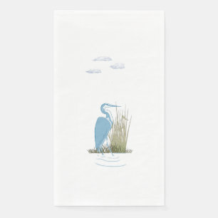 Tranquil Heron Napkin