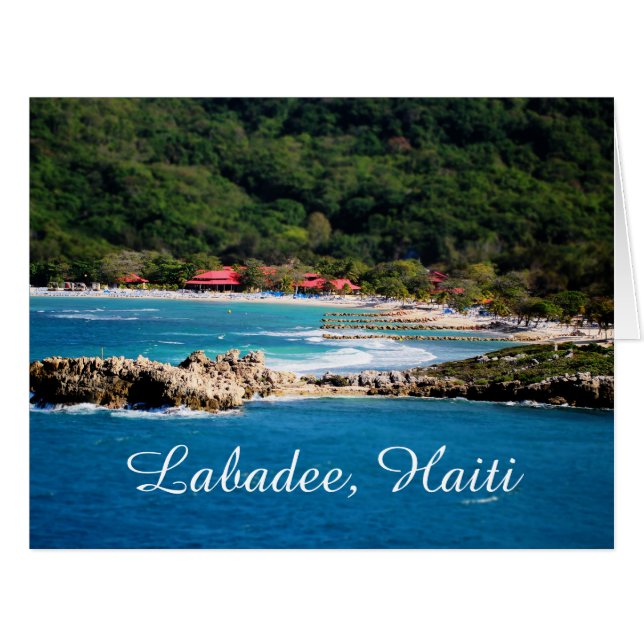 Tranquil Island Paradise Labadee Haiti (Front Horizontal)