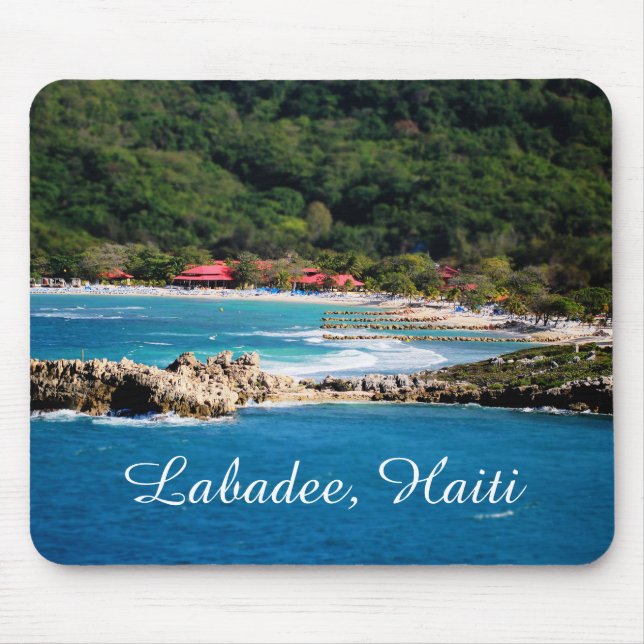 Tranquil Island Paradise Labadee Haiti Mouse Pad (Front)