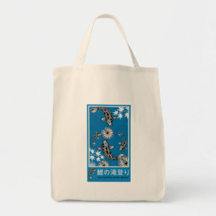 Tranquil Japanese Carpo Art Tote Bag