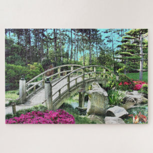 Tranquil Japanese Garden Jigsaw Puzzle