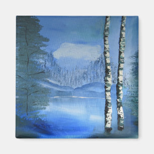 Tranquil Lake Magnet
