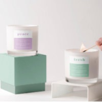 Tranquil Minimal Pink Lilac Green Essential Oils