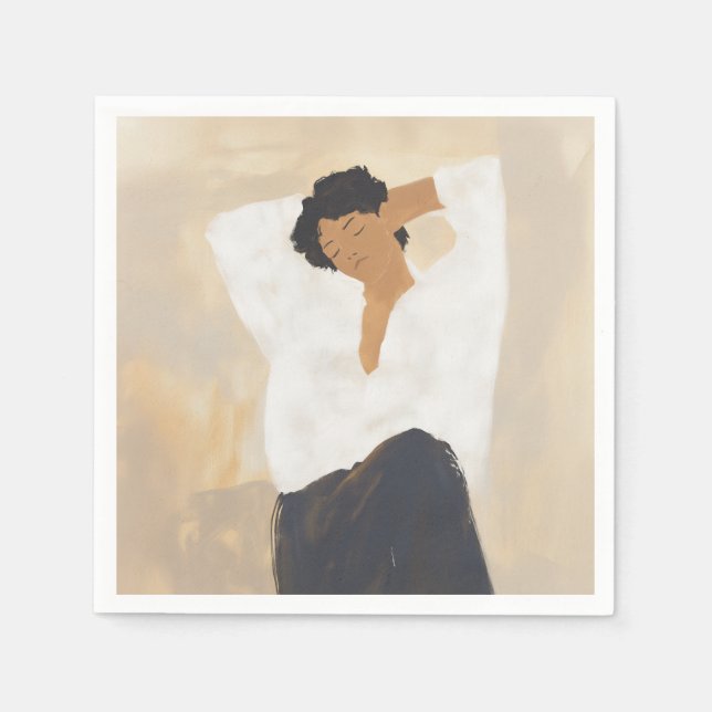 Tranquil Moment Napkin (Front)