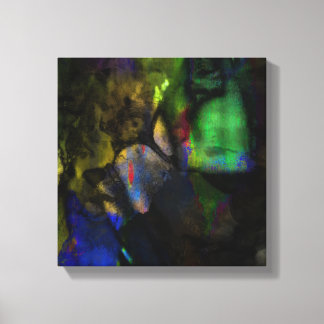 Tranquil Night Time Seaside Canvas Print