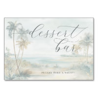 Tranquil Pastel Watercolor Beach Scene