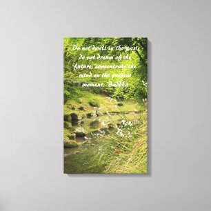 Tranquil pond canvas print