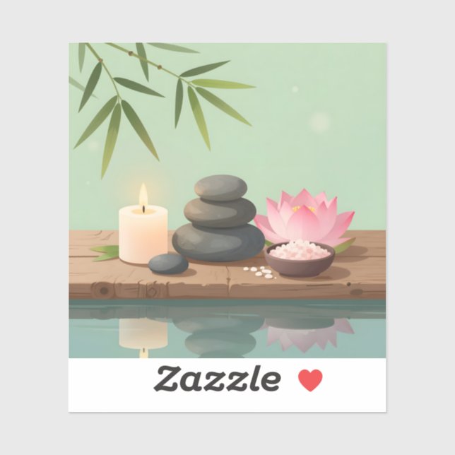 Tranquil Reflection - Square Vinyl  (Sheet)